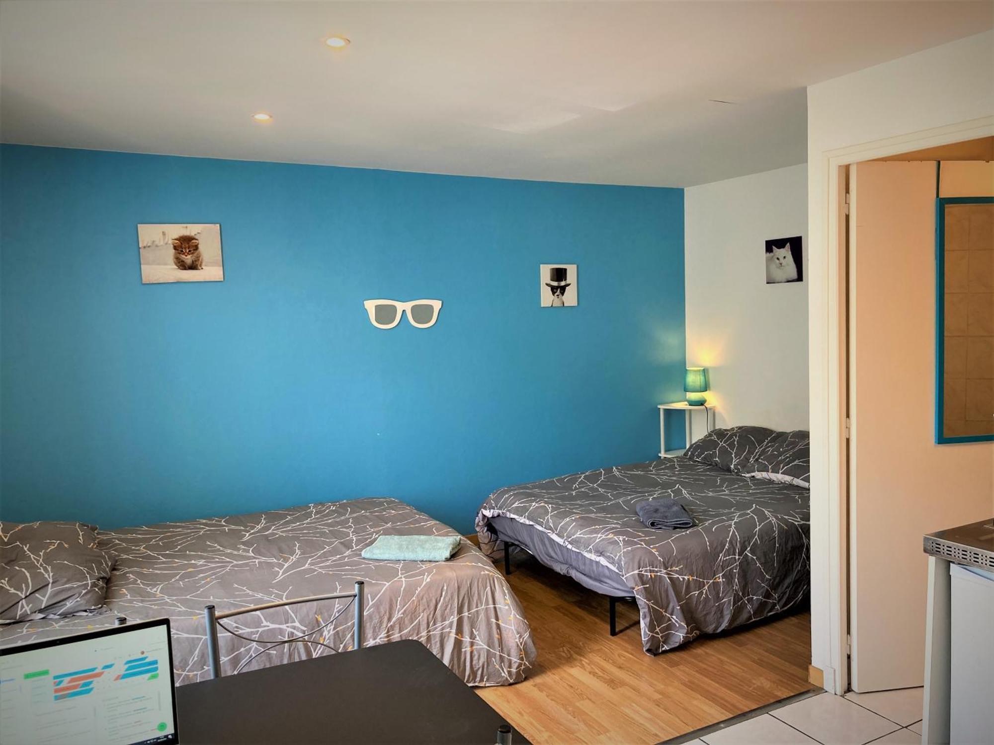 Studio Double 8 Avec Wifi Limoges Bagian luar foto